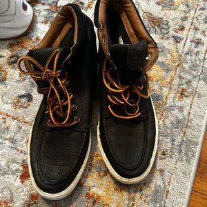 Polo ralph Lauren sneaker black leather